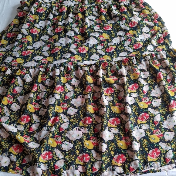 J. Crew  Mercantile Floral Maxi Sundress Summer dress  Size 14 - Picture 6 of 8